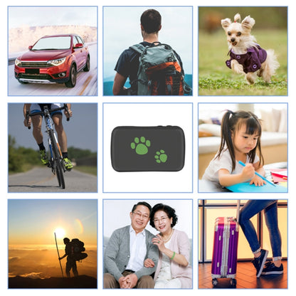 TK203 2G GPS / GPRS / GSM ส่วนบุคคล / สินค้า / สัตว์เลี้ยง / กระเป๋าระบุตำแหน่งปลอกคอสัตว์เลี้ยงอุปกรณ์ติดตามแบบเรียลไทม์, TK203