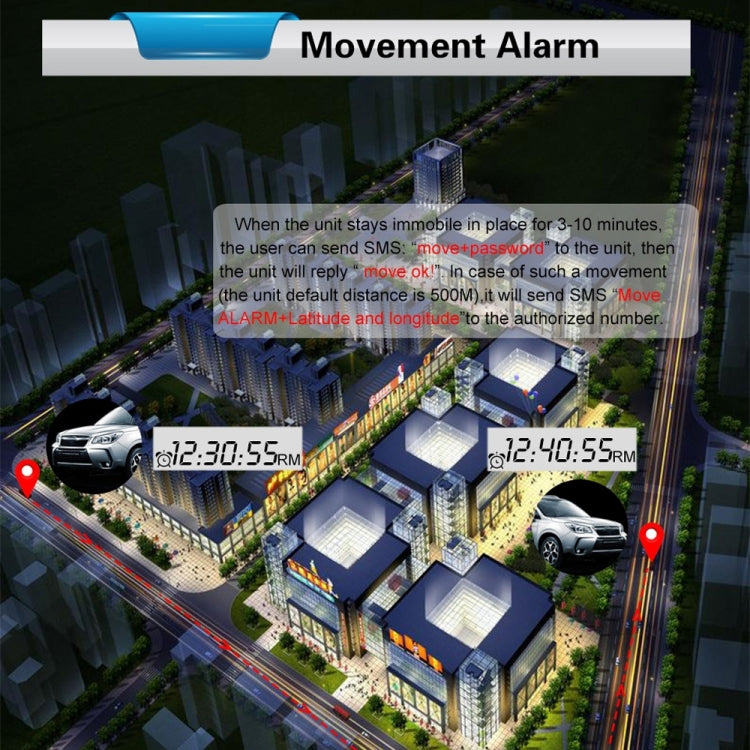 KH-X1 มินิแม่เหล็กกันน้ำ GPS / GSM / GPRS Quad Band Realtime Car Tracker, แบตเตอรี่ในตัวอายุการใช้งานยาวนาน, สัญญาณเตือนปลาฉลาม, สัญญาณเตือนการเคลื่อนไหว, การตรวจสอบเสียงจากระยะไกล, Geo-fence, KH-X1