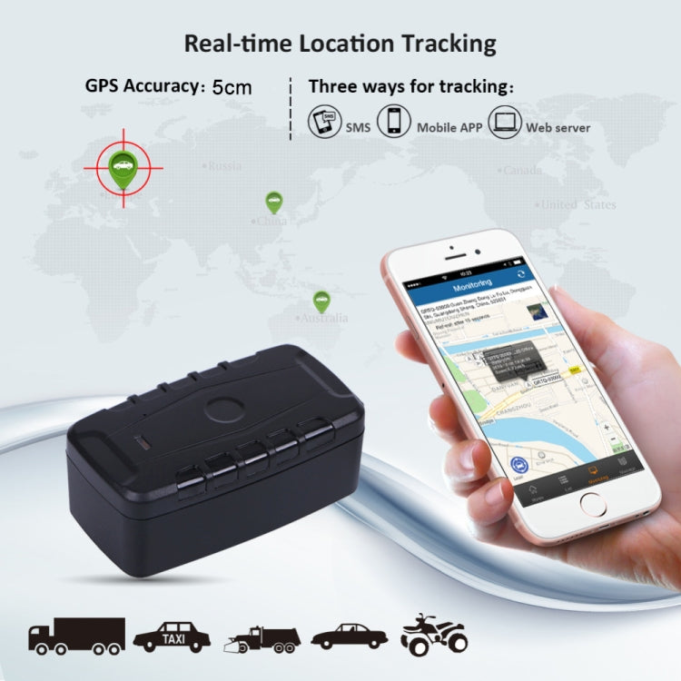 LK209B ระบบติดตาม GSM/GPRS GPS Tracker สำหรับรถจักรยานยนต์ไฟฟ้าจักรยาน, LK209B 4G For Eurasia