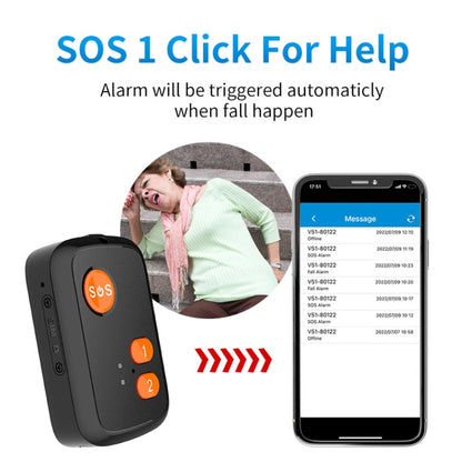 V51 สไตล์ IP67 กันน้ำ 4G LTE 3G 2G GSM ผู้สูงอายุปุ่ม SOS ปลุกฉุกเฉิน GPS Tracker สำหรับเอเชีย/ยุโรป/แอฟริกา, V51 A Style