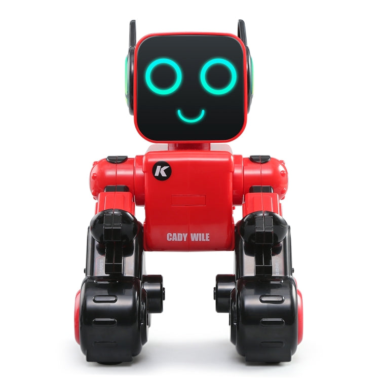 JJR/C R4 Cady Wile 2.4GHz รีโมทคอนโทรลอัจฉริยะ Robo-advisor Money Management Robots Toy พร้อมไฟ LED หลากสีสัน ระยะการควบคุมระยะไกล: 15m ช่วงอายุ: 8 ปีขึ้นไป, R4
