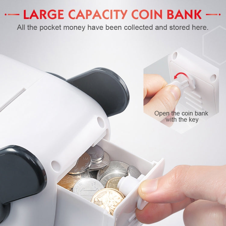 JJR/C R4 Cady Wile 2.4GHz รีโมทคอนโทรลอัจฉริยะ Robo-advisor Money Management Robots Toy พร้อมไฟ LED หลากสีสัน ระยะการควบคุมระยะไกล: 15m ช่วงอายุ: 8 ปีขึ้นไป, R4