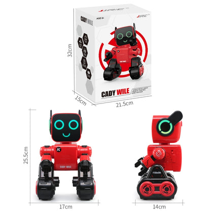 JJR/C R4 Cady Wile 2.4GHz รีโมทคอนโทรลอัจฉริยะ Robo-advisor Money Management Robots Toy พร้อมไฟ LED หลากสีสัน ระยะการควบคุมระยะไกล: 15m ช่วงอายุ: 8 ปีขึ้นไป, R4