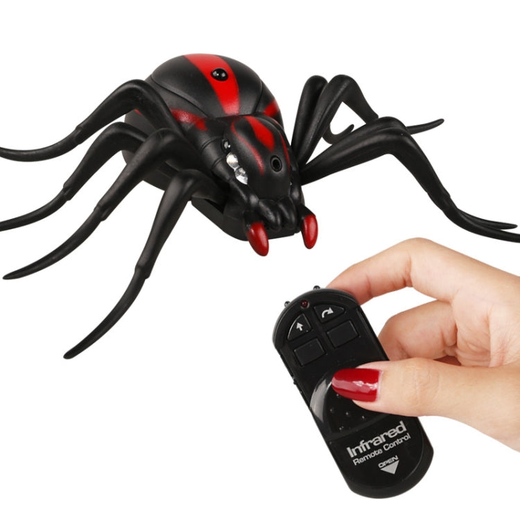 Tricky Funny Toy รีโมทอินฟราเรด Scary Creepy Spider ขนาด 16*10cm, Spider1