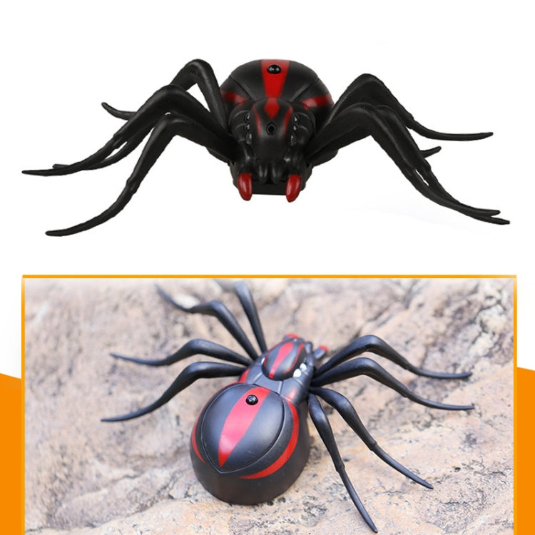 Tricky Funny Toy รีโมทอินฟราเรด Scary Creepy Spider ขนาด 16*10cm, Spider1