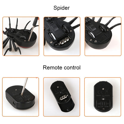 Tricky Funny Toy รีโมทอินฟราเรด Scary Creepy Spider ขนาด 16*10cm, Spider1