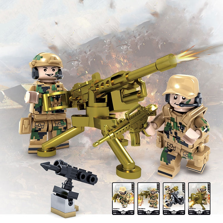 KAZI Wolf Fang Field Team Building Block ของเล่นเพื่อการศึกษา ช่วงอายุ: 6 ปีขึ้นไป, 82015