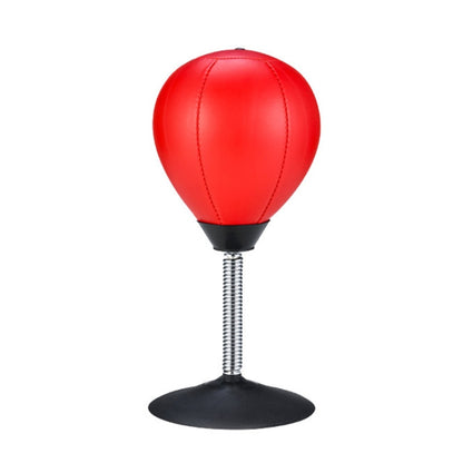 เดสก์ท็อป Punching Ball บรรเทาความเครียดบัสเตอร์ความเร็วฟิตเนสบอลมวยแนวตั้งพร้อมตัวดูด, HW-1102