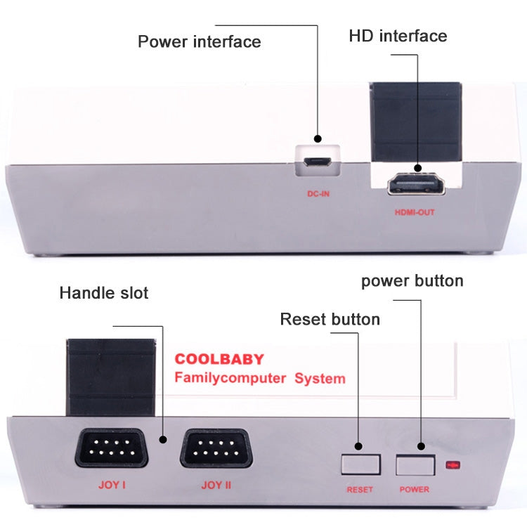 Retro Classic TV Mini HDMI HD วิดีโอเกมคอนโซล 600 เกมในตัว, 600 Games(EU Plug), 600 Games(US Plug)