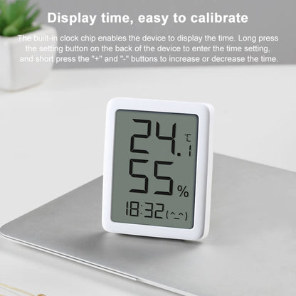 Original Xiaomi Youpin Miaomiaoce LCD เครื่องวัดความชื้นสัมพัทธ์ดิจิตอลในร่มเครื่องวัดอุณหภูมิความชื้น Monitor, LCD Digital Hygrometer