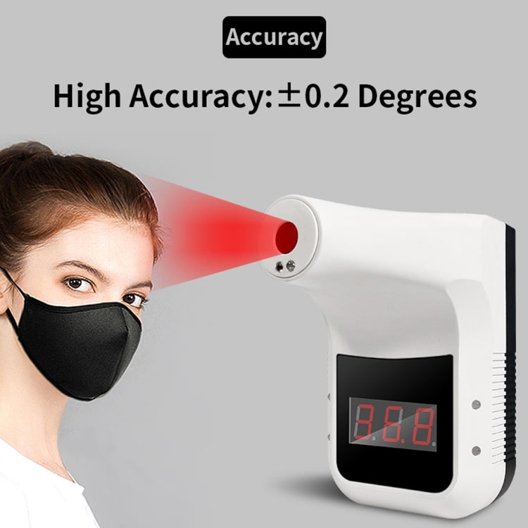 K3 เครื่องวัดอุณหภูมิอินฟราเรดร่างกายแบบไม่สัมผัสหน้าผากแบบแฮนด์ฟรี, K3