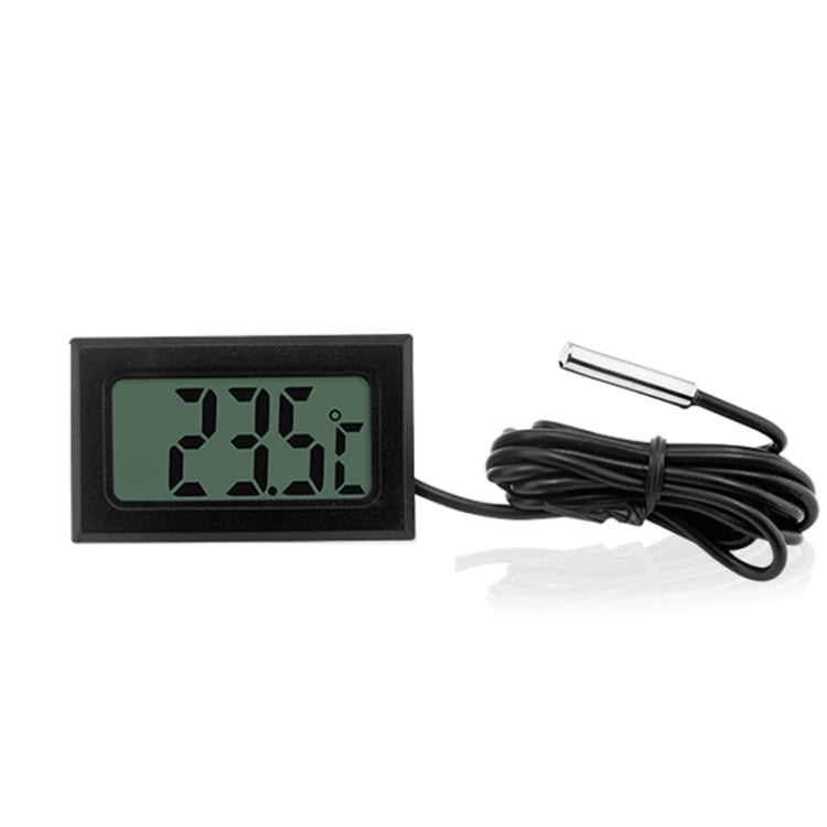 เครื่องวัดอุณหภูมิดิจิตอลในร่ม LCD ขนาดเล็ก (จอแสดงผลเซลเซียส), (Celsius Display) (Black), (Celsius Display) (White)