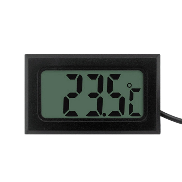 เครื่องวัดอุณหภูมิดิจิตอลในร่ม LCD ขนาดเล็ก (จอแสดงผลเซลเซียส), (Celsius Display) (Black), (Celsius Display) (White)