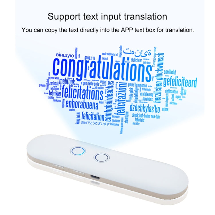 T4 Portable AI Smart Voice Translator Business Travel เครื่องแปลตามเวลาจริงรองรับ 42 ภาษา