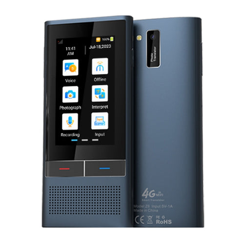 Boeleo BF301(W1 3.0) หน้าจอ 2.8 นิ้ว Smart Voice Translator สำหรับการเดินทางเพื่อธุรกิจ 1GB+8GB รองรับ 117 ภาษา Inter-Translation
