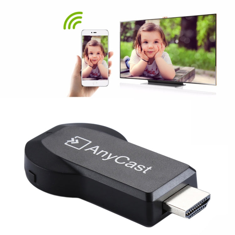AnyCast M2 Plus Wireless WiFi Display Dongle Receiver Airplay Miracast DLNA 1080P HDMI TV Stick สำหรับ iPhone, Samsung และสมาร์ทโฟน Android อื่น ๆ, M2 Plus