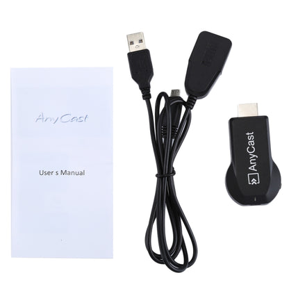 AnyCast M2 Plus Wireless WiFi Display Dongle Receiver Airplay Miracast DLNA 1080P HDMI TV Stick สำหรับ iPhone, Samsung และสมาร์ทโฟน Android อื่น ๆ, M2 Plus