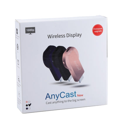 AnyCast M2 Plus Wireless WiFi Display Dongle Receiver Airplay Miracast DLNA 1080P HDMI TV Stick สำหรับ iPhone, Samsung และสมาร์ทโฟน Android อื่น ๆ, M2 Plus