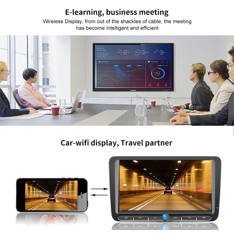 AnyCast M2 Plus Wireless WiFi Display Dongle Receiver Airplay Miracast DLNA 1080P HDMI TV Stick สำหรับ iPhone, Samsung และสมาร์ทโฟน Android อื่น ๆ, M2 Plus