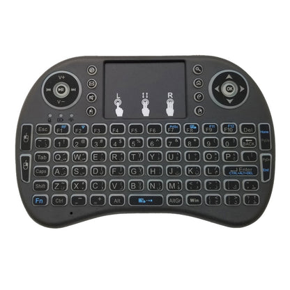ภาษาที่รองรับ: ภาษาอาหรับ i8 Air Mouse คีย์บอร์ดแบ็คไลท์ไร้สายพร้อมทัชแพดสำหรับ Android TV Box & Smart TV & PC Tablet & Xbox360 & PS3 & HTPC/IPTV, Arabic