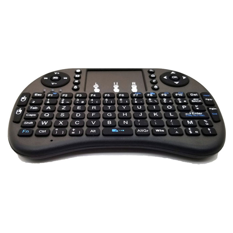 ภาษาที่รองรับ: French i8 Air Mouse คีย์บอร์ดไร้สายพร้อมทัชแพดสำหรับ Android TV Box & Smart TV & PC Tablet & Xbox360 & PS3 & HTPC/IPTV, French