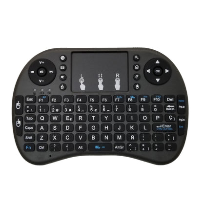 ภาษาที่รองรับ: Spanish i8 Air Mouse คีย์บอร์ดไร้สายพร้อมทัชแพดสำหรับ Android TV Box & Smart TV & PC Tablet & Xbox360 & PS3 & HTPC/IPTV, Spanish