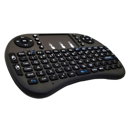 ภาษาที่รองรับ: Spanish i8 Air Mouse คีย์บอร์ดไร้สายพร้อมทัชแพดสำหรับ Android TV Box & Smart TV & PC Tablet & Xbox360 & PS3 & HTPC/IPTV, Spanish
