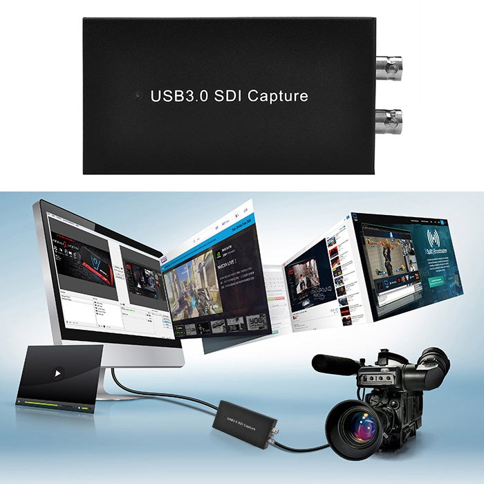 EZCAP262 USB 3.0 UVC SDI จับภาพวิดีโอ, EZCAP262