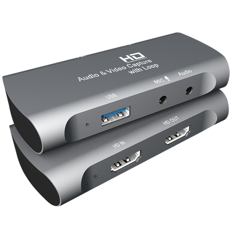 Z27 HDMI Female + Mic to HDMI Female USB 2.0 กล่องจับภาพวิดีโอเสียง, Z27