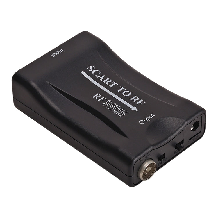 SCART เป็น RF Video Converter รองรับ RF67.25MHz, 61.25MHz, SCART to RF