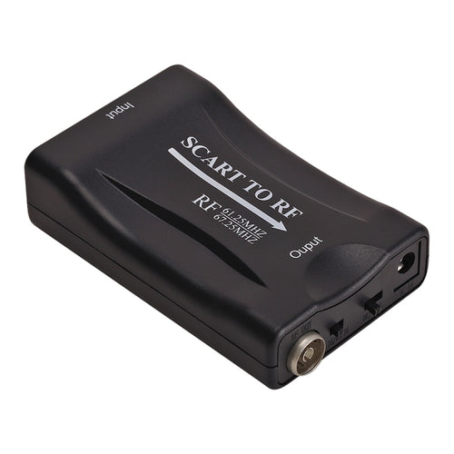 SCART เป็น RF Video Converter รองรับ RF67.25MHz, 61.25MHz, SCART to RF
