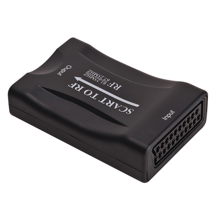SCART เป็น RF Video Converter รองรับ RF67.25MHz, 61.25MHz, SCART to RF