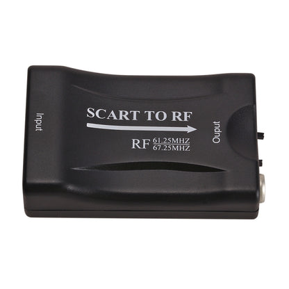 SCART เป็น RF Video Converter รองรับ RF67.25MHz, 61.25MHz, SCART to RF