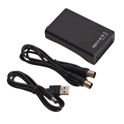 SCART เป็น RF Video Converter รองรับ RF67.25MHz, 61.25MHz, SCART to RF