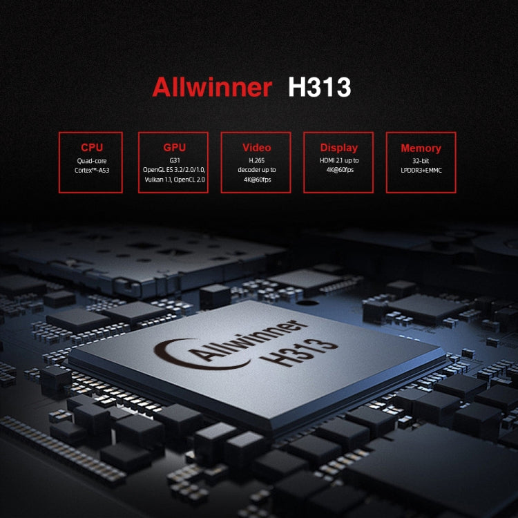 X96 S400 Android 10.0 Mini TV Stick, Allwinner H313 Quad Core ARM Cortex A53, 1GB + 8GB, รองรับ WiFi, HDMI, TF Card, USB, 1GB+8GB