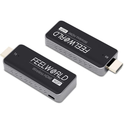 FEELWORLD WSP ชุดตัวส่งและตัวรับสัญญาณไร้สาย HDMI 1080P พร้อมช่วง 164FT, HDMI Transmitter and Receiver
