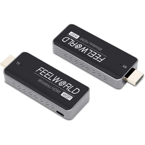 FEELWORLD WSP ชุดตัวส่งและตัวรับสัญญาณไร้สาย HDMI 1080P พร้อมช่วง 164FT, HDMI Transmitter and Receiver