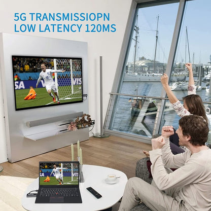 FEELWORLD WSP ชุดตัวส่งและตัวรับสัญญาณไร้สาย HDMI 1080P พร้อมช่วง 164FT, HDMI Transmitter and Receiver
