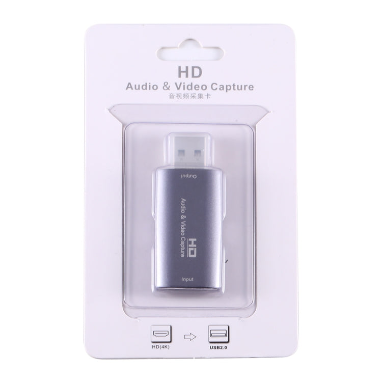 Z26 USB 3.0 HDMI 4K HD อุปกรณ์การ์ดจับภาพเสียงและวิดีโอ, Z26