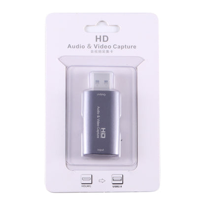 Z26 USB 3.0 HDMI 4K HD อุปกรณ์การ์ดจับภาพเสียงและวิดีโอ, Z26