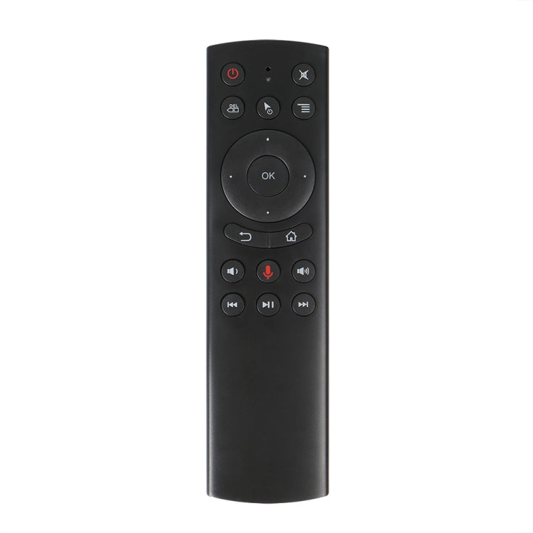 G20S 2.4G Air Mouse รีโมทคอนโทรล พร้อมอินพุตเสียง Fidelity และการเรียนรู้ IR และไจโรสโคป 6 แกนสำหรับพีซีและ Android TV Box และแล็ปท็อปและโปรเจคเตอร์, G20S