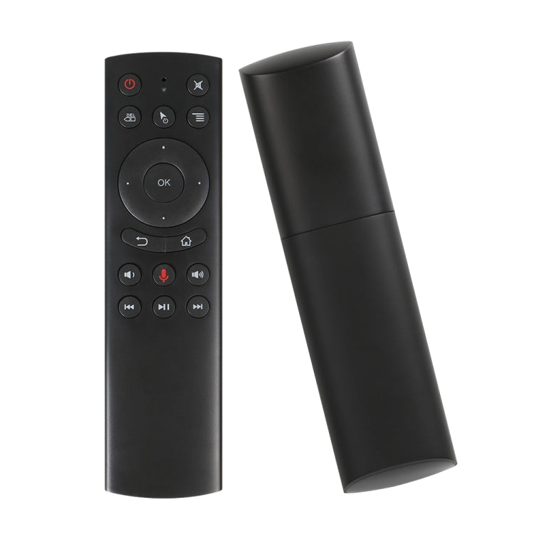G20S 2.4G Air Mouse รีโมทคอนโทรล พร้อมอินพุตเสียง Fidelity และการเรียนรู้ IR และไจโรสโคป 6 แกนสำหรับพีซีและ Android TV Box และแล็ปท็อปและโปรเจคเตอร์, G20S