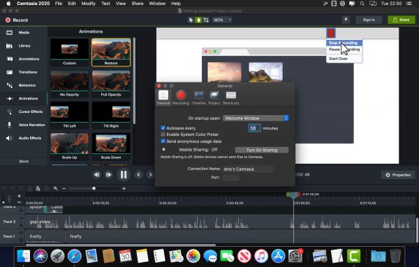 TechSmith Camtasia 2020 Multilingual Full Version macOS