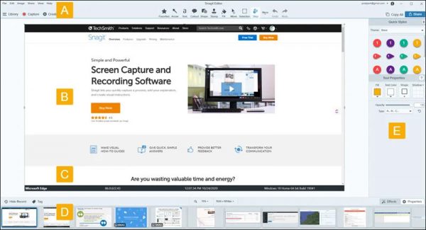 TechSmith Snagit Screen Capture 2021 Final Full Version
