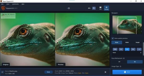 Topaz Gigapixel AI 2021 v5.6.1 Full Version for Windows