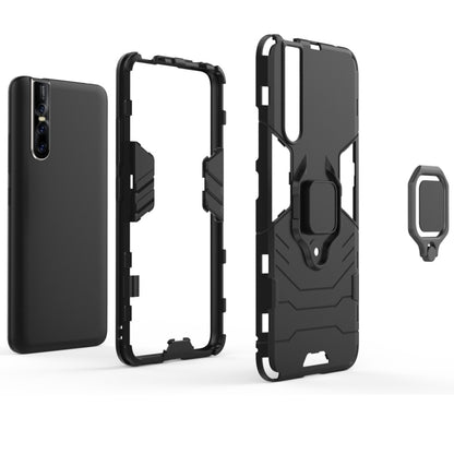 เคสกันกระแทก PC + TPU สำหรับ Vivo V15 Pro พร้อมตัวยึดแหวนแม่เหล็ก, For Vivo V15 Pro