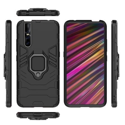 เคสกันกระแทก PC + TPU สำหรับ Vivo V15 Pro พร้อมตัวยึดแหวนแม่เหล็ก, For Vivo V15 Pro
