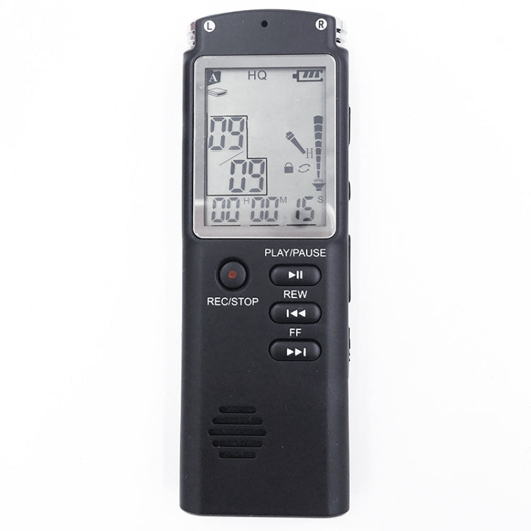 T60 หน้าจอขาวดำ HD Noise Reduction Digital Voice Recorder, 16G, รองรับรูปแบบ MP3 / WAV, 16G