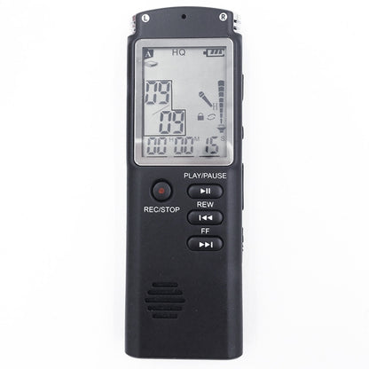 T60 หน้าจอขาวดำ HD Noise Reduction Digital Voice Recorder, 16G, รองรับรูปแบบ MP3 / WAV, 16G