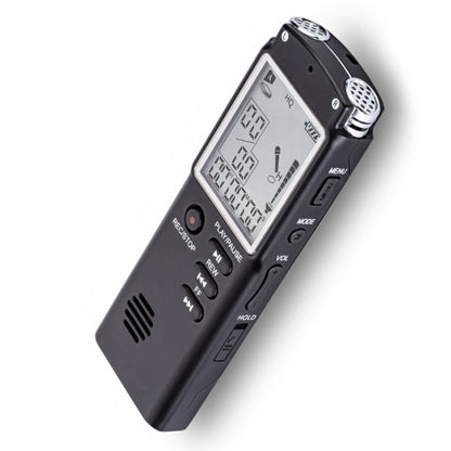 T60 หน้าจอขาวดำ HD Noise Reduction Digital Voice Recorder, 16G, รองรับรูปแบบ MP3 / WAV, 16G